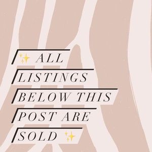 👋🏼 All listings are sold!